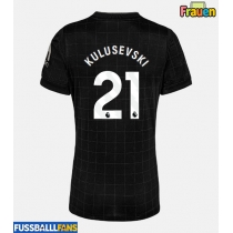 Tottenham Hotspur Dejan Kulusevski #21 Auswärtstrikot Frauen 2025-26 Kurzarm